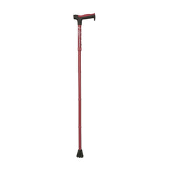 Airgo Comfort-Plus Folding Cane By Drive Medical - Burgundy-Color