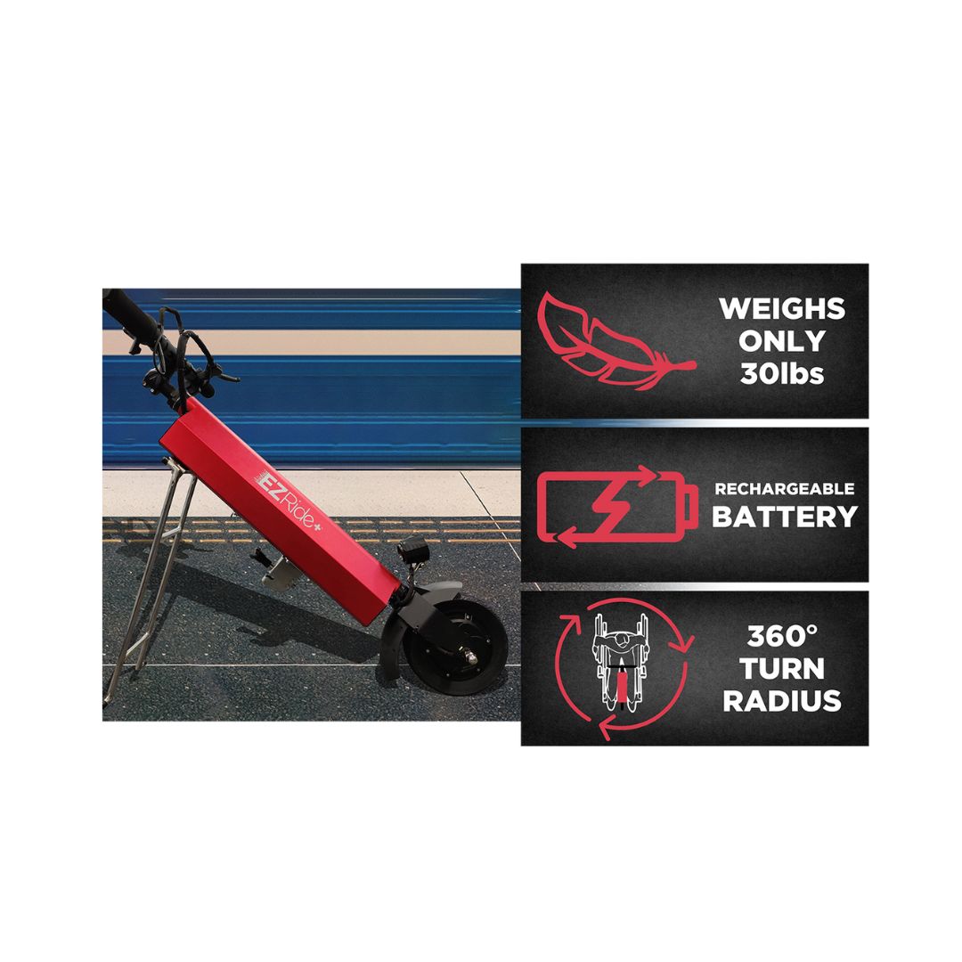 EZRide+ wheelchair power assist Device By Shield Innovations