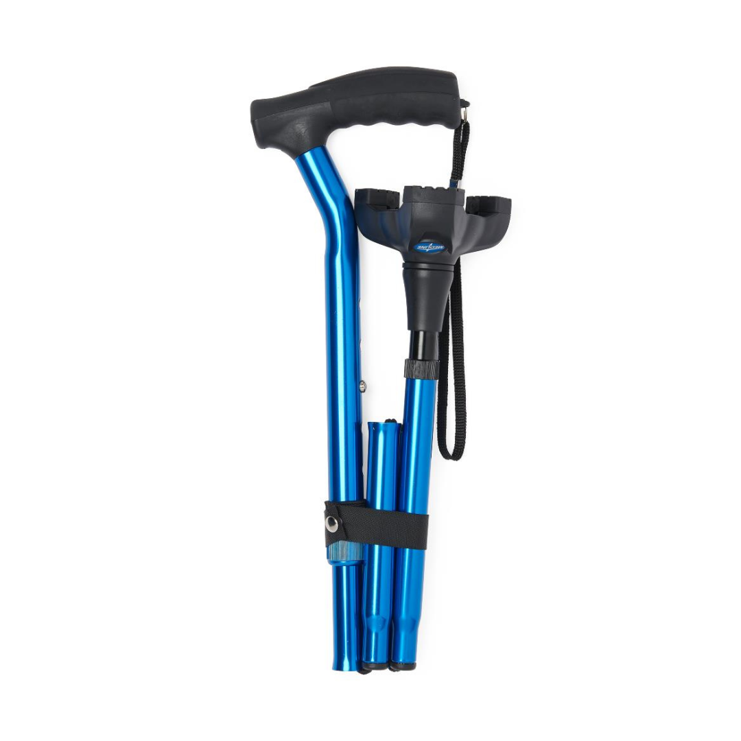 TriGlide Folding Cane (TGLCANEB) By Medline