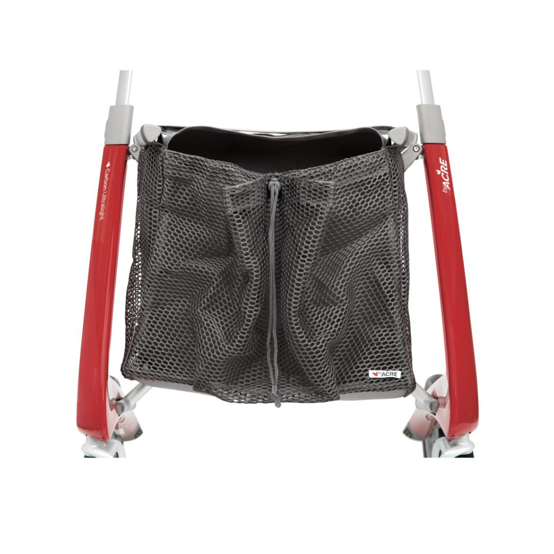 Grocery Bag Gray (BYAGRBG) byACRE Ultralight Carbon Fiber Rollators By Medline