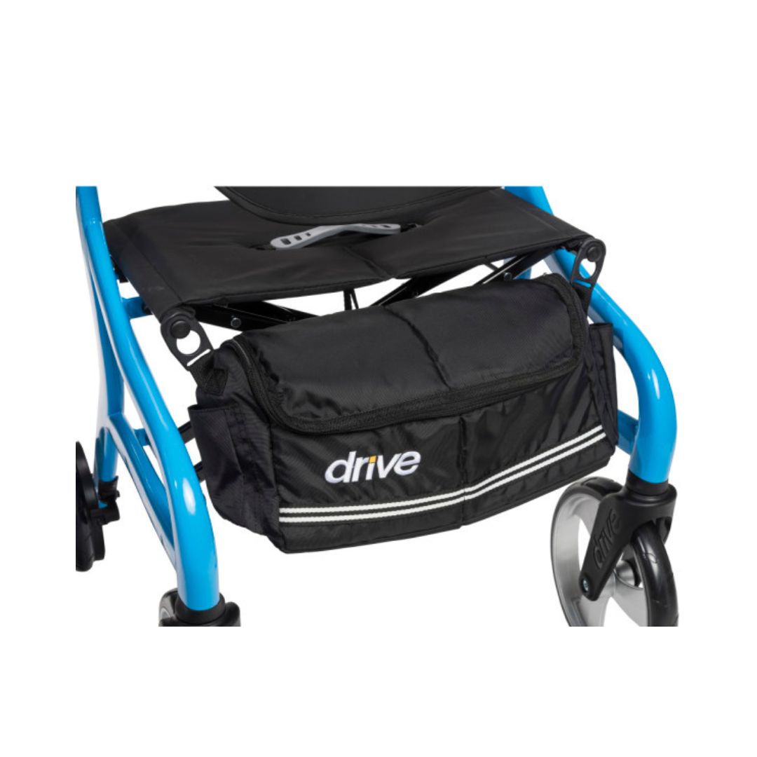 Nitro Sprint Foldable Rollator Walker With Seat (RTL-102662BL) By Drive