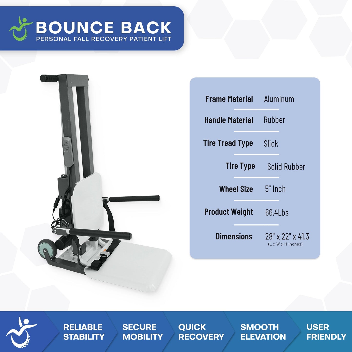 Bounce Back Fall Recovery Patient Lift By Mobile Patient Lift