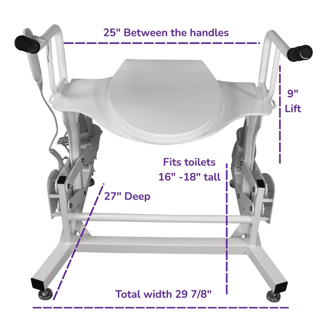 Dignity Lifts XL1 Extra Large Bariatric Toilet Lift