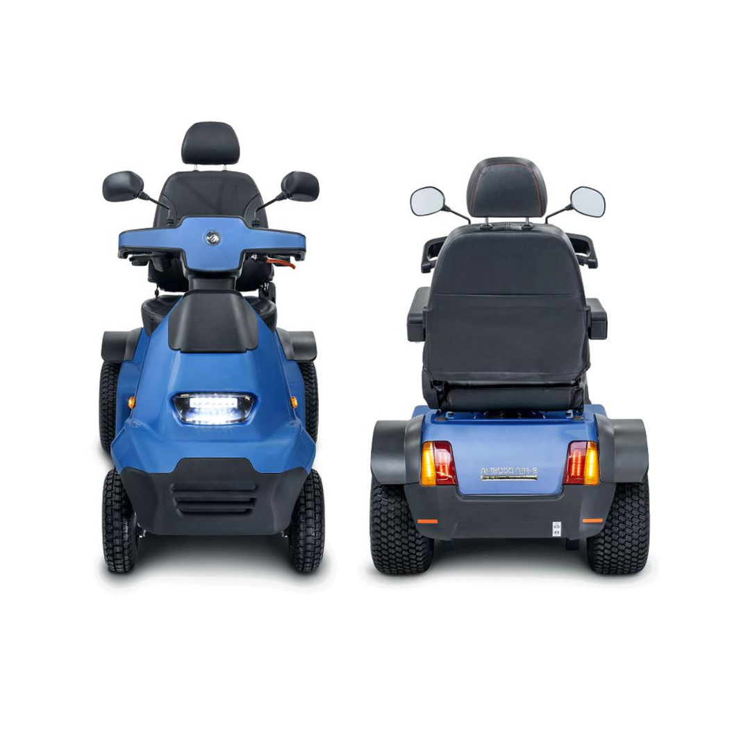 Afiscooter S4 4-Wheel luxurious Heavy-Duty Moblity Scooter By Afikim