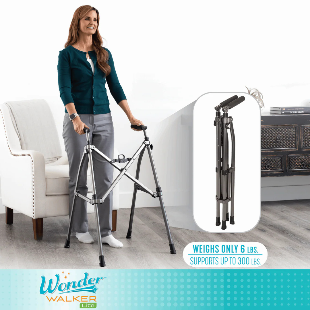 Stander Wonder Walker Lite 4270BW Ultra Compact Folding Walker by Stander