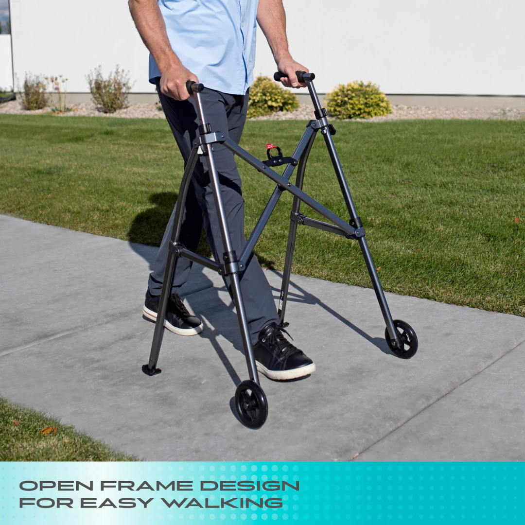 Stander Wonder Walker 4280BW Ultra Compact Folding Two Wheel Walker by Stander