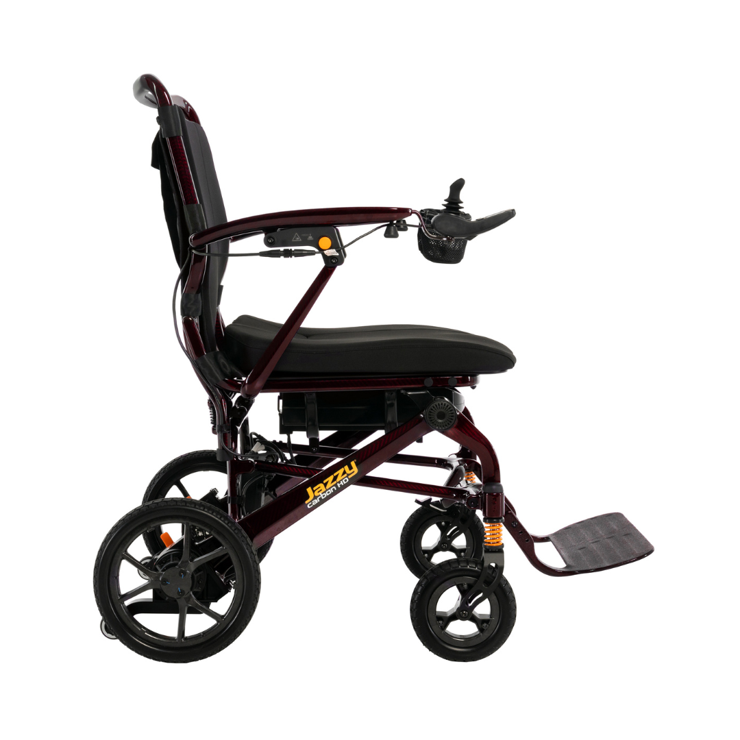 Jazzy Carbon HD Lightweight Folding Power Wheelchair By Pride