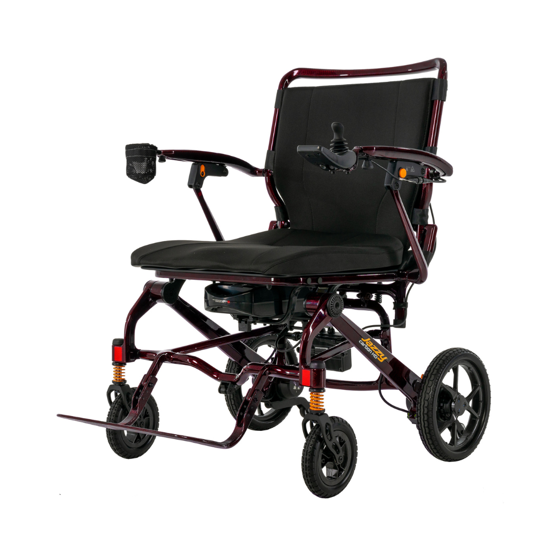 Jazzy Carbon HD Lightweight Folding Power Wheelchair By Pride