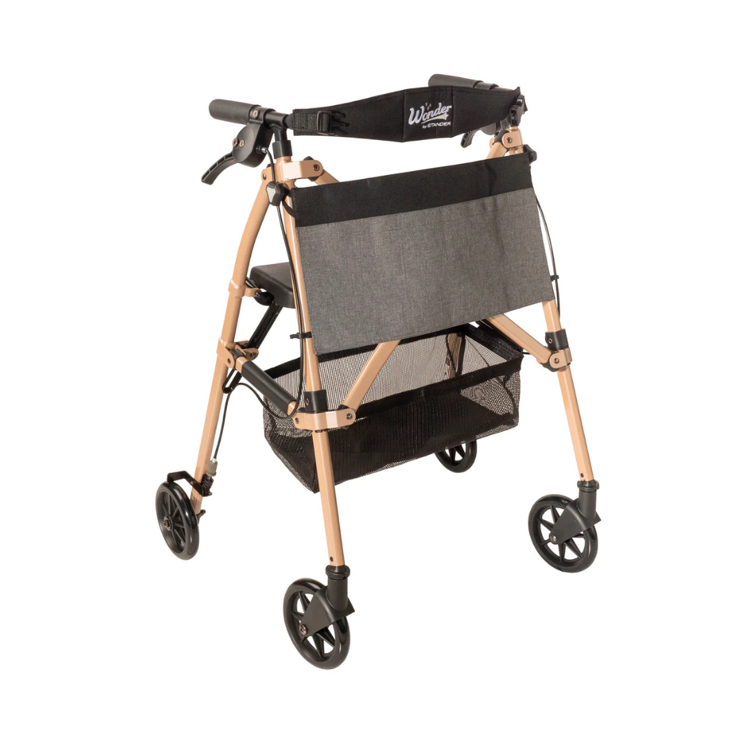 Travel Rollator Walker – Wonder Rollator Plus Elite 4350 by Stander