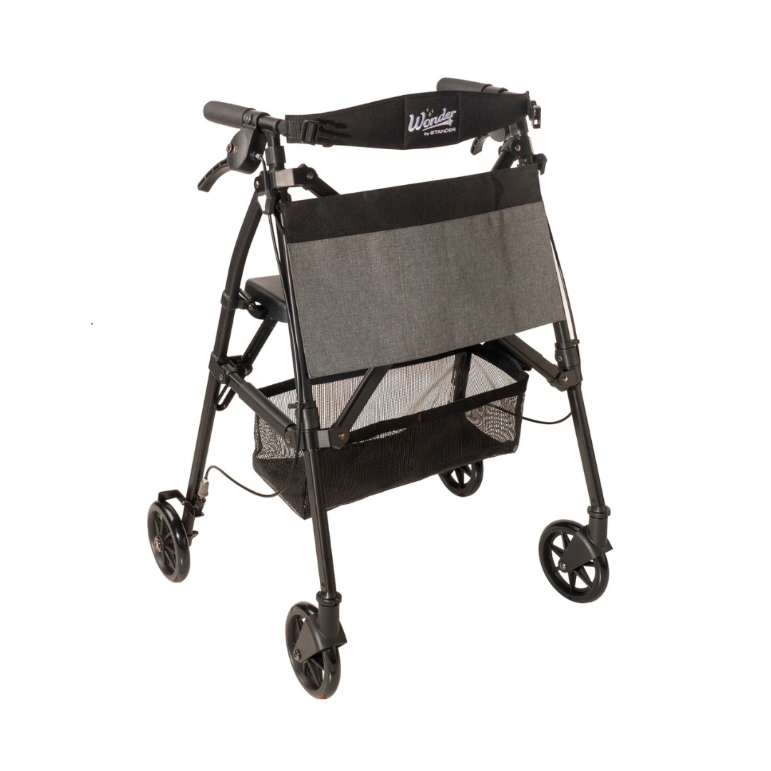 Travel Rollator Walker – Wonder Rollator Plus Elite 4350 by Stander