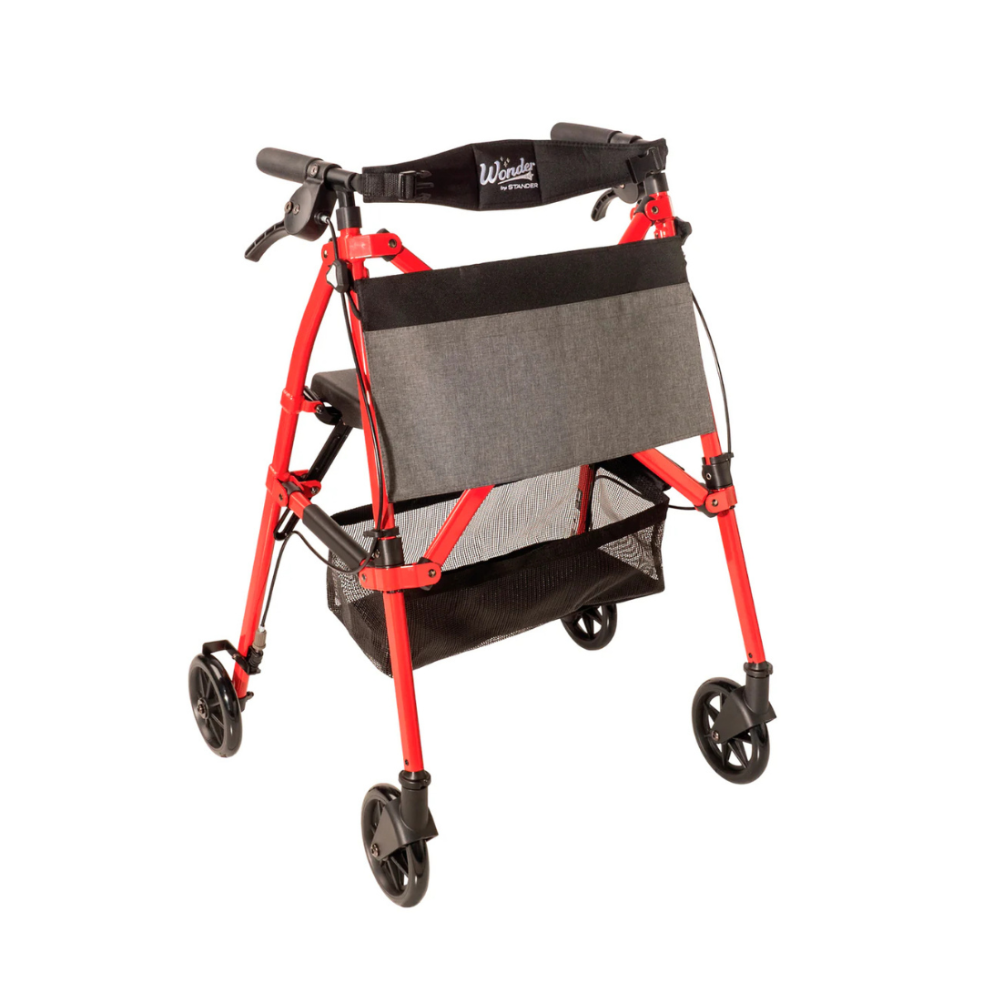Travel Rollator Walker – Wonder Rollator Plus Elite 4350 by Stander