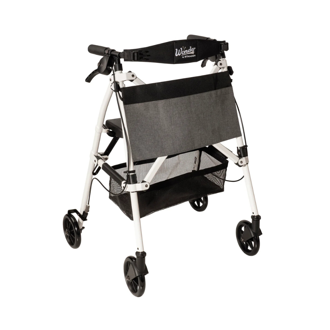 Travel Rollator Walker – Wonder Rollator Plus Elite 4350 by Stander