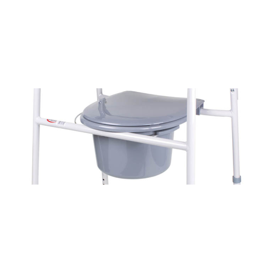 Carex Classics Steel Commode 3-in-1 Toilet Safety Chair FGB34277 By Compass Health