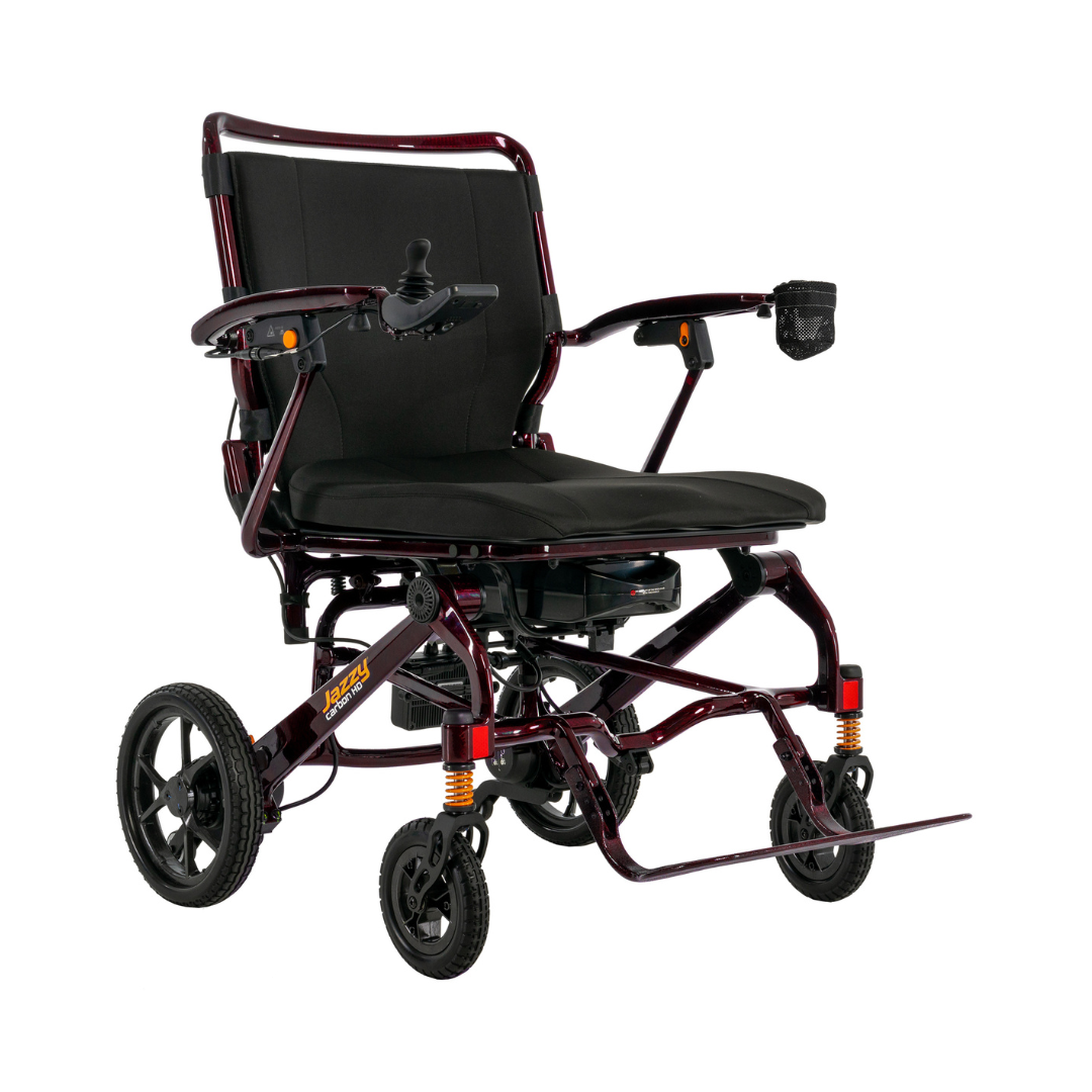 Jazzy Carbon HD Lightweight Folding Power Wheelchair By Pride