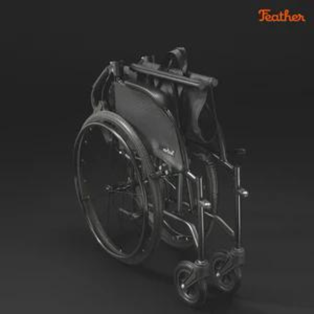 Feather Transport Lightest Wheelchair 13.5 LBS By Feather Mobility