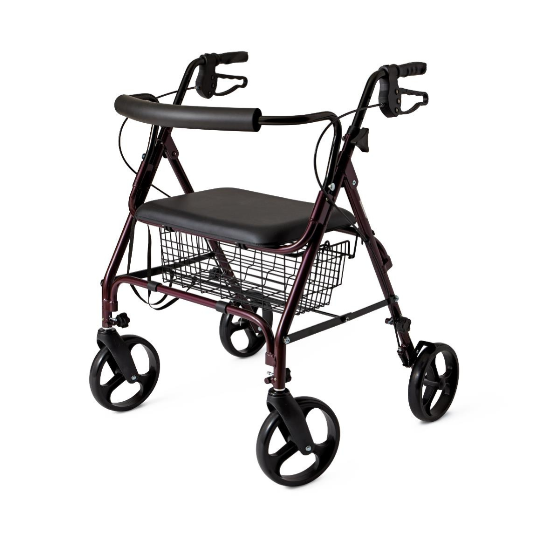 Medline Standard Bariatric Heavy Duty Rollator (MDS86800XW) By Medline