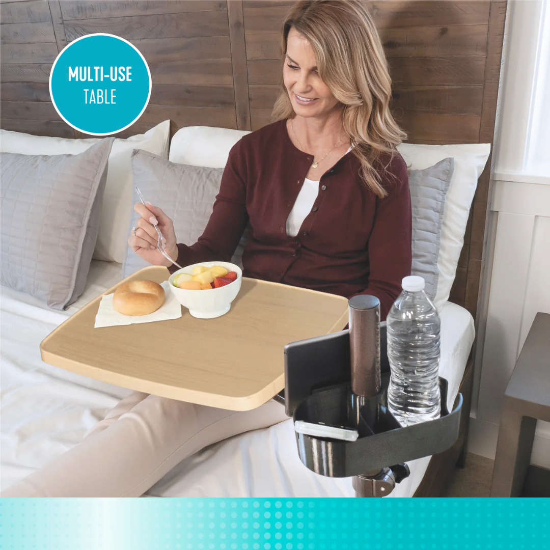 Stander EZ Swivel Overbed Table 6000 with 360° Pivot Tray by Stander