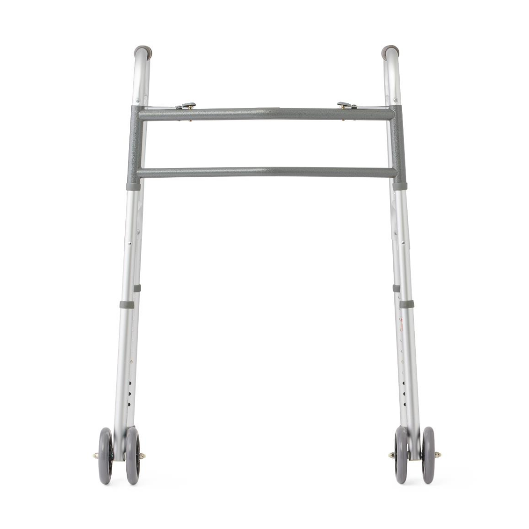 Medline Bariatric 2 Button Folding Walker (MDS86410XWW) By Medline