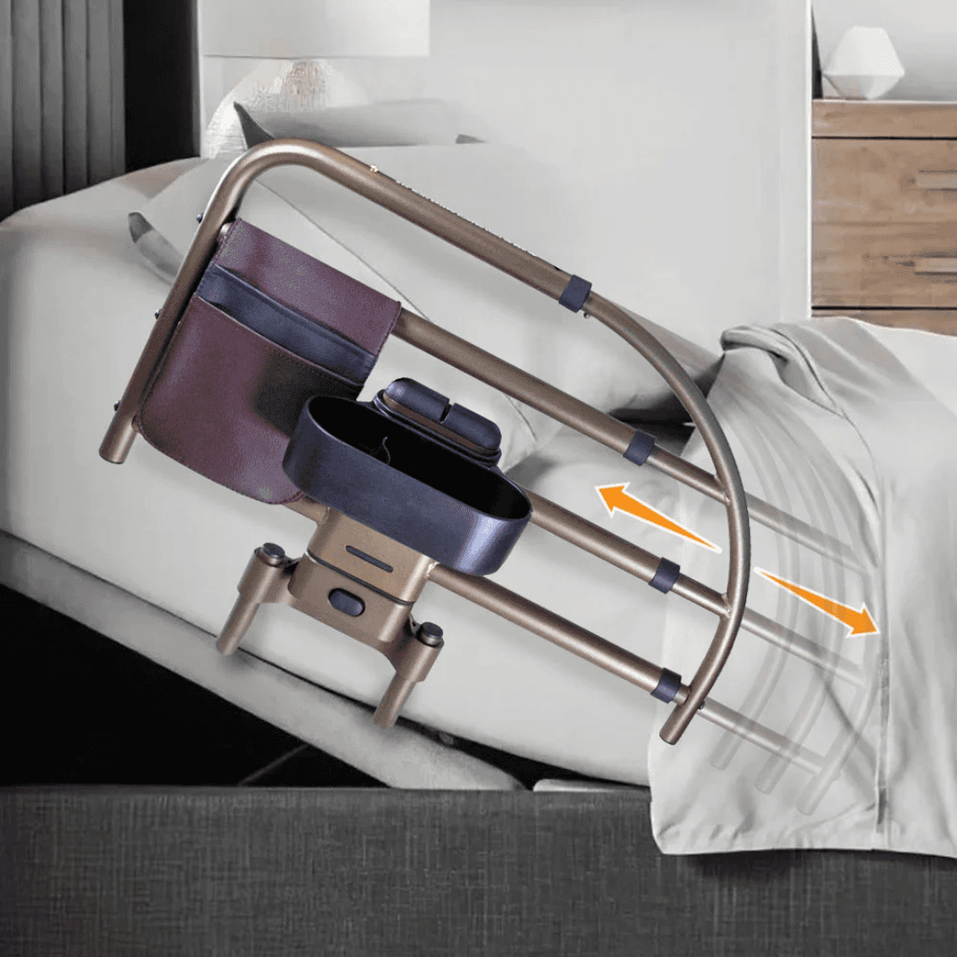 Wonder Click Extendable Bed Rail for Adjustable Beds | Safety Support Rail