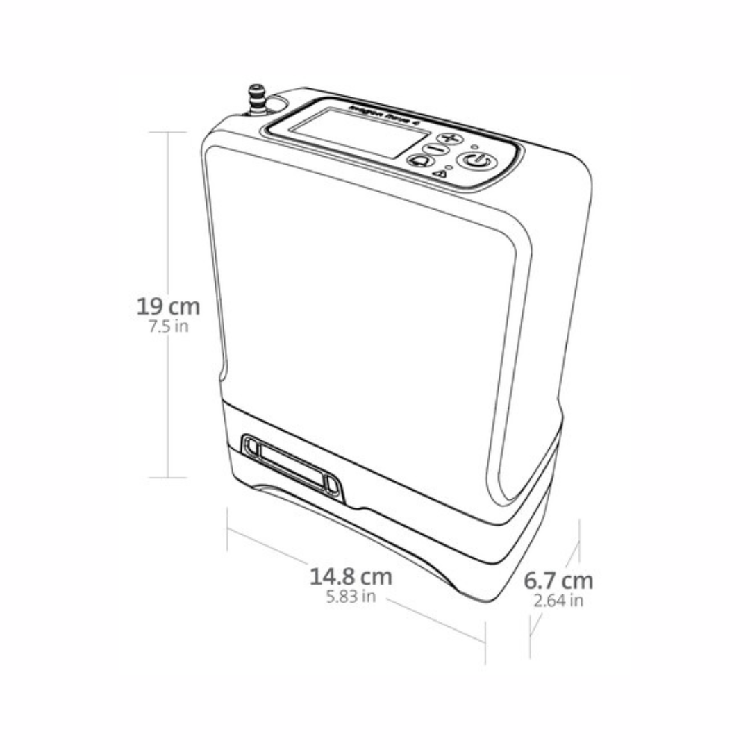 Inogen Rove 4 Portable Oxygen Concentrator By Inogen