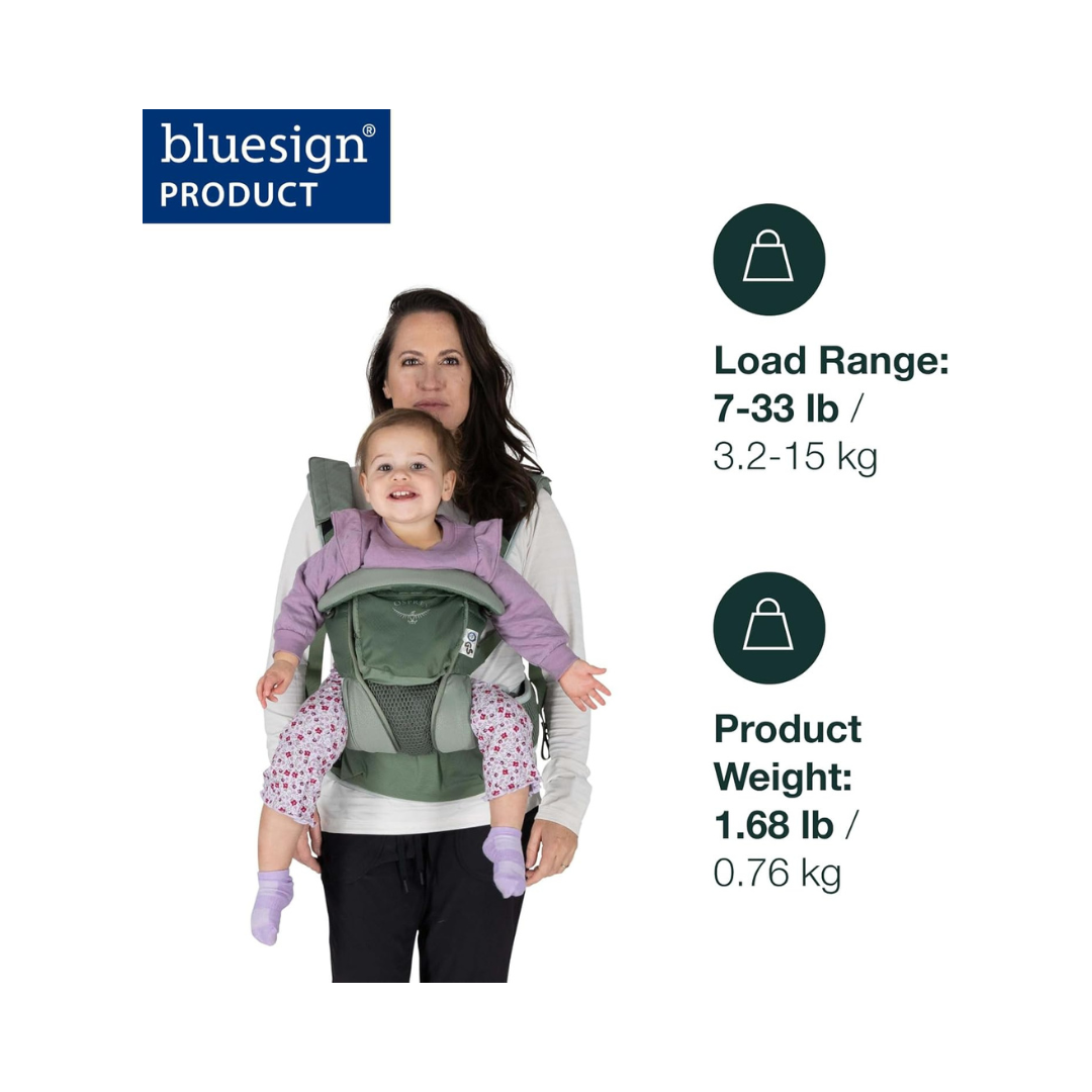 Osprey Poco Soft Convertible Baby Carrier for Newborns – Ergonomic Toddler Sling
