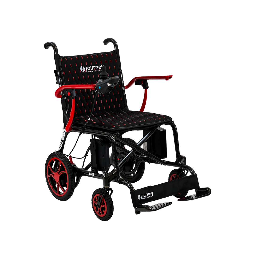 Journey Air Elite Carbon Fiber Folding Power Wheelchair By Journey Health & Lifestyle