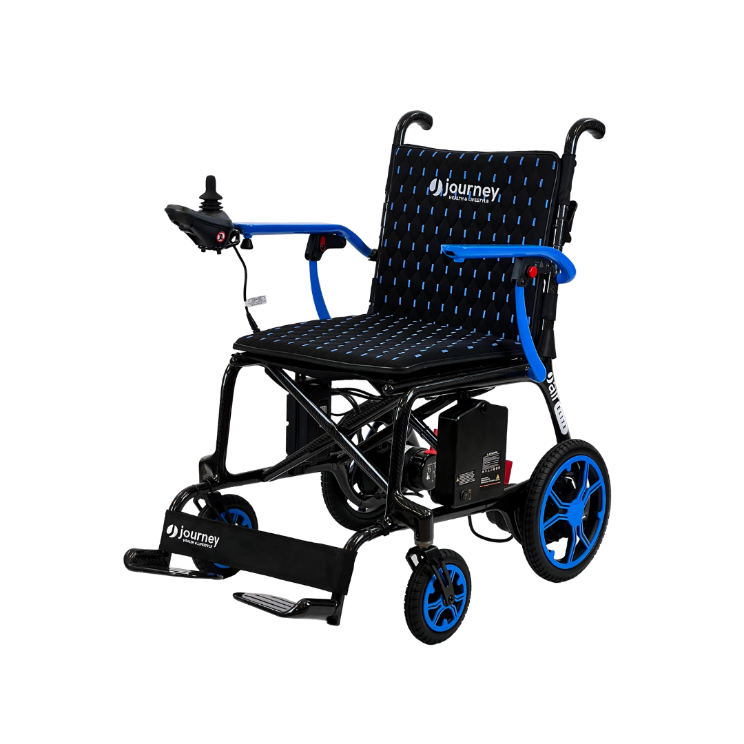 Journey Air Elite Carbon Fiber Folding Power Wheelchair By Journey Health & Lifestyle