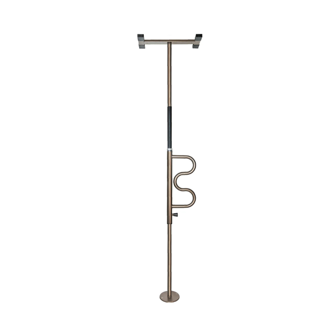 Stander Wonder Pole with Rotating Ladder Grab Bar Floor to Ceiling Support  1100W By Stander