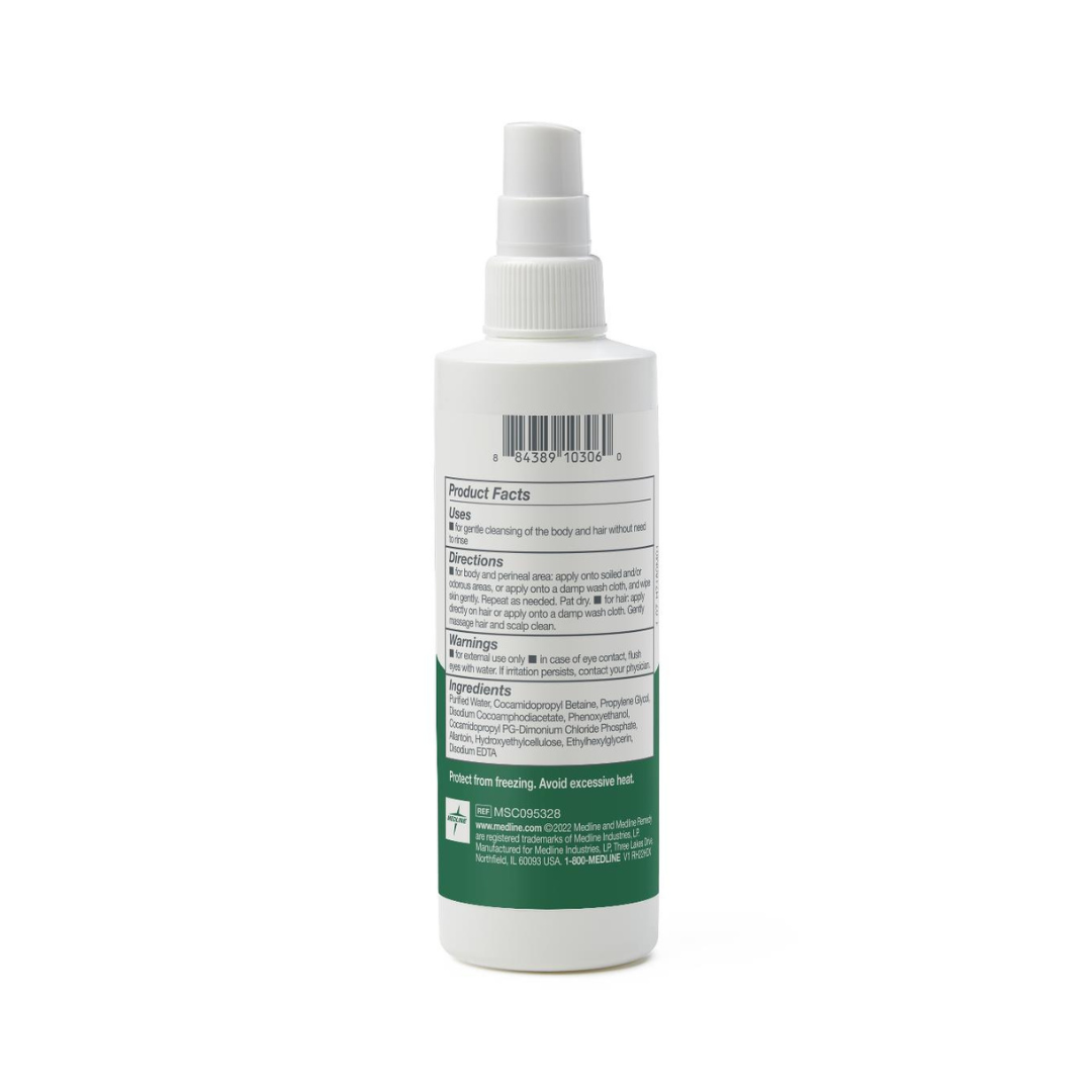 Remedy Essentials No-Rinse Spray Skin Cleanser By Medline