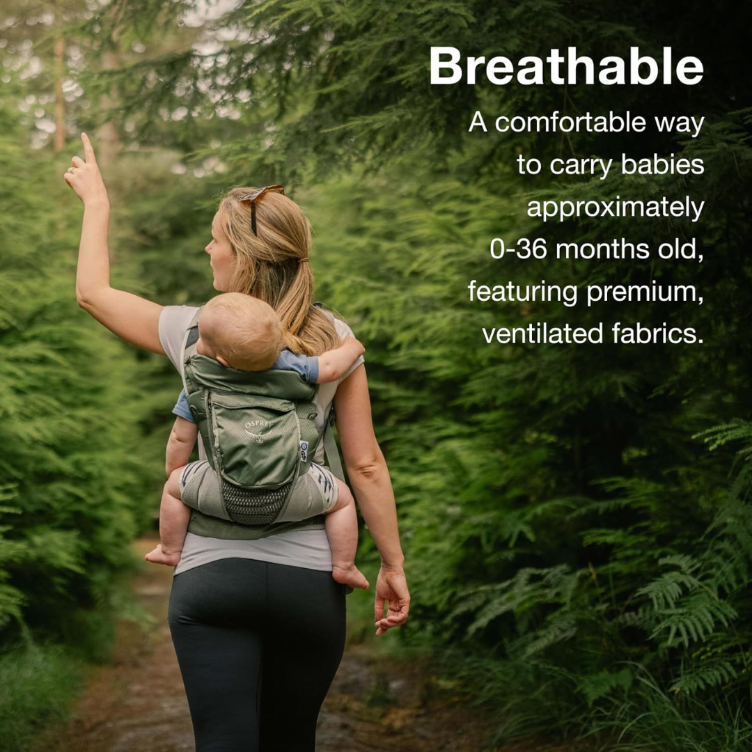 Osprey Poco Soft Convertible Baby Carrier for Newborns – Ergonomic Toddler Sling