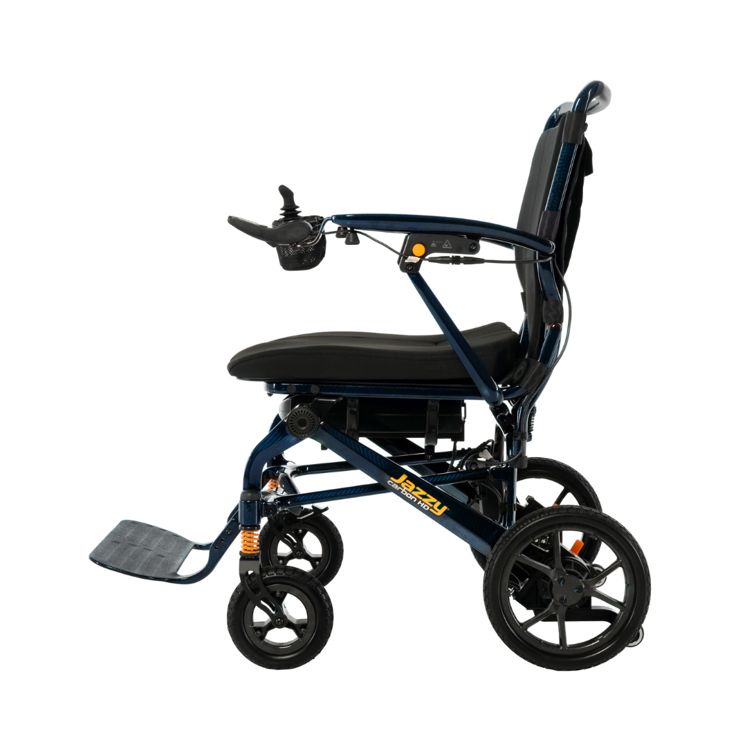 Jazzy Carbon HD Lightweight Folding Power Wheelchair By Pride