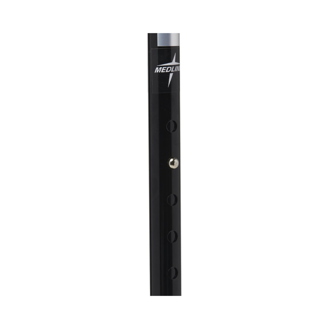 Aluminum Fashion Cane – Adjustable Button Style Close-Up
