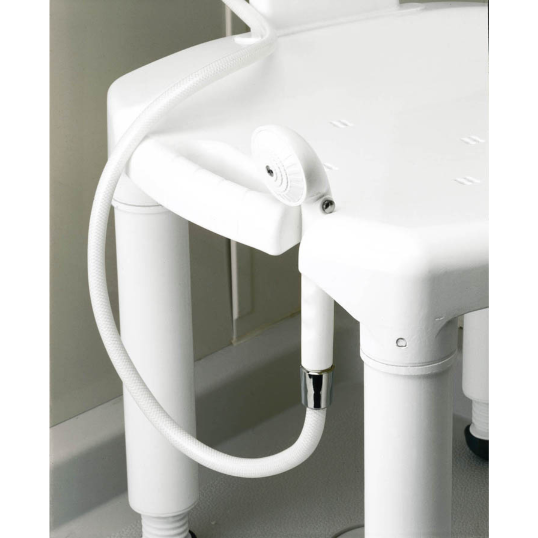 Carex Universal Bath Seat with Back Heavy Duty Shower Chair 400 lb FGB671C0 By Compass Health