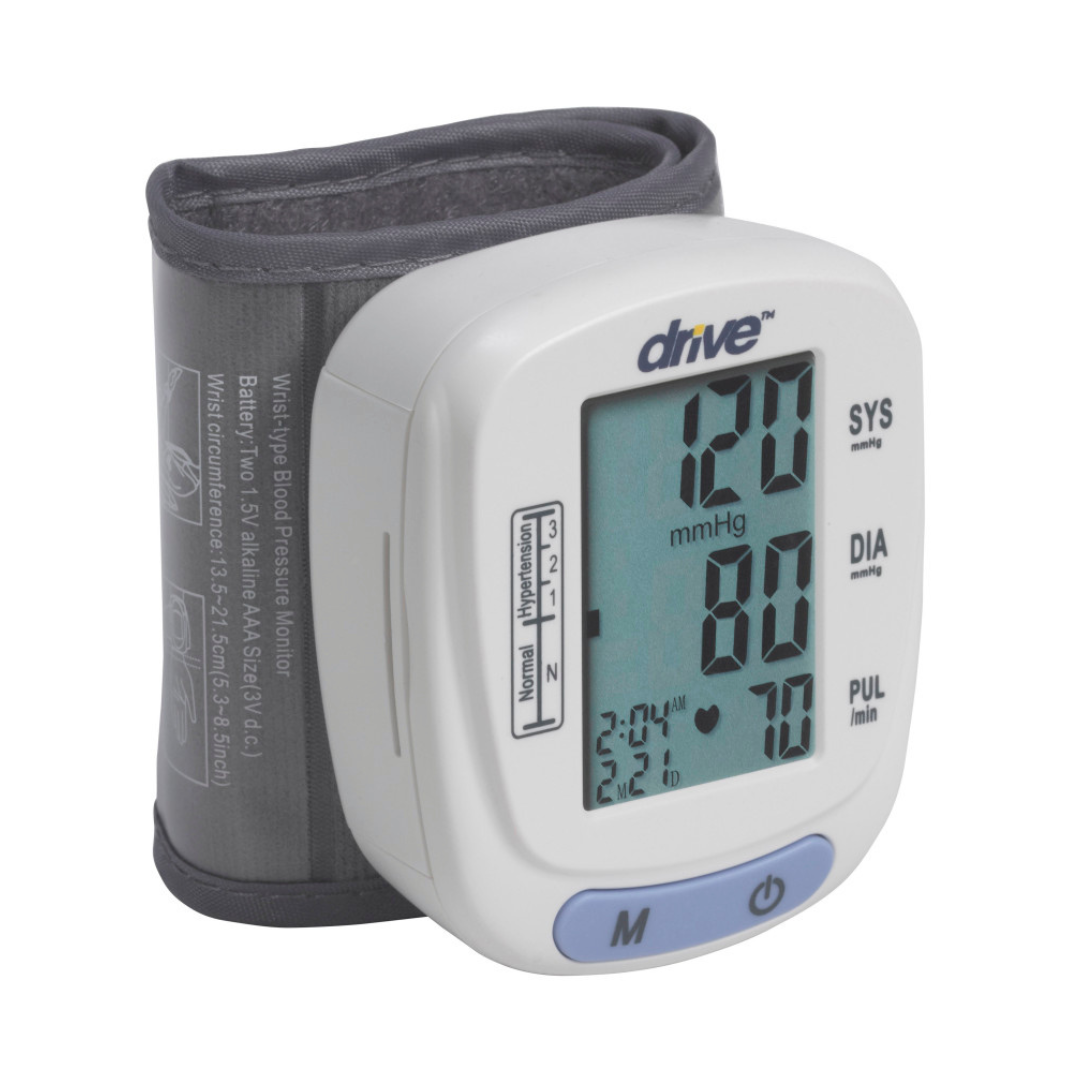 Automatic Wrist Blood Pressure Monitor BP2116 Fully Automatic By Drive Medical