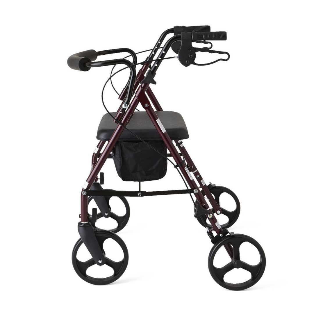 Medline Standard Bariatric Heavy Duty Rollator (MDS86800XWS) By Medline