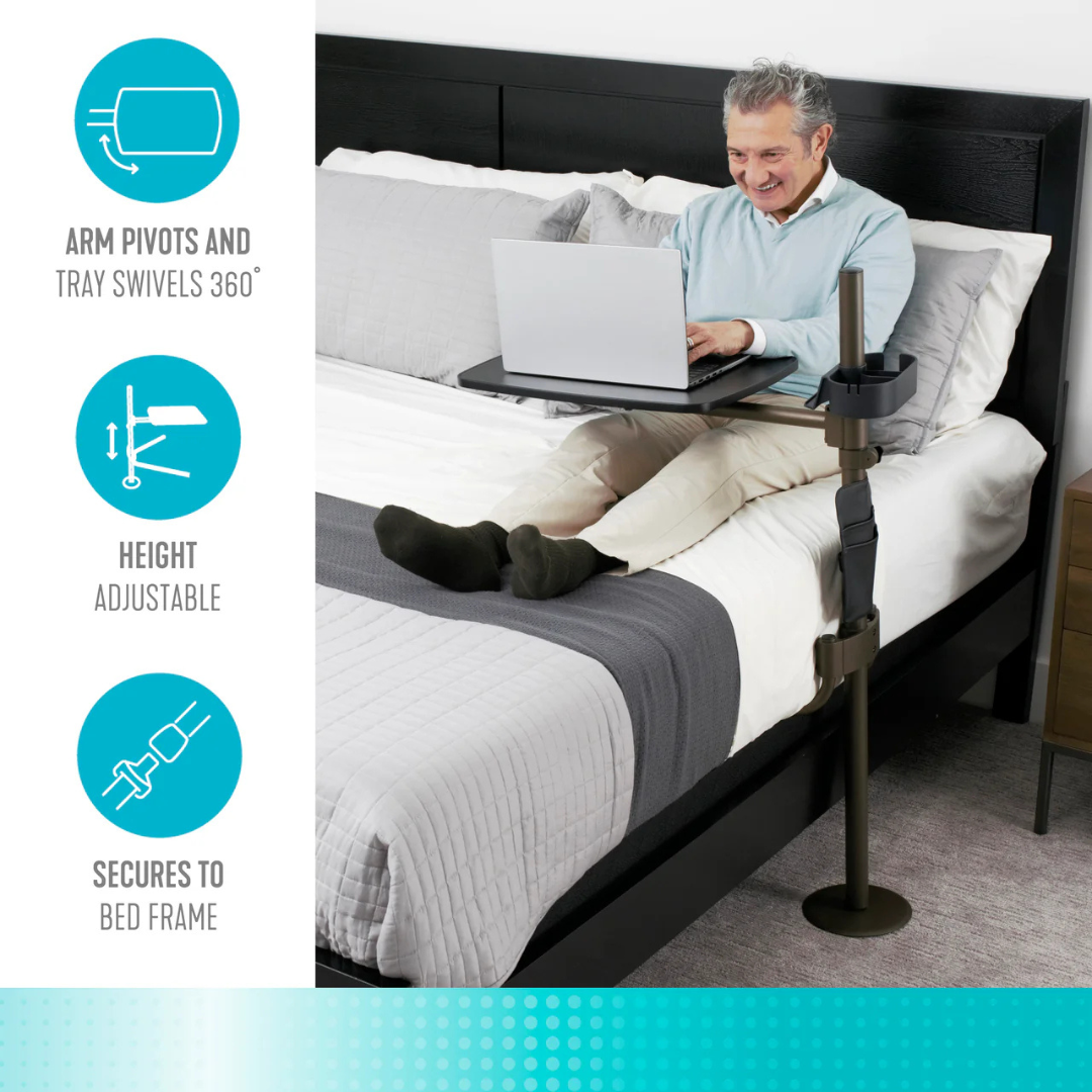 Signature Life Freedom Overbed Table 7700 with Swivel Tray by Stander