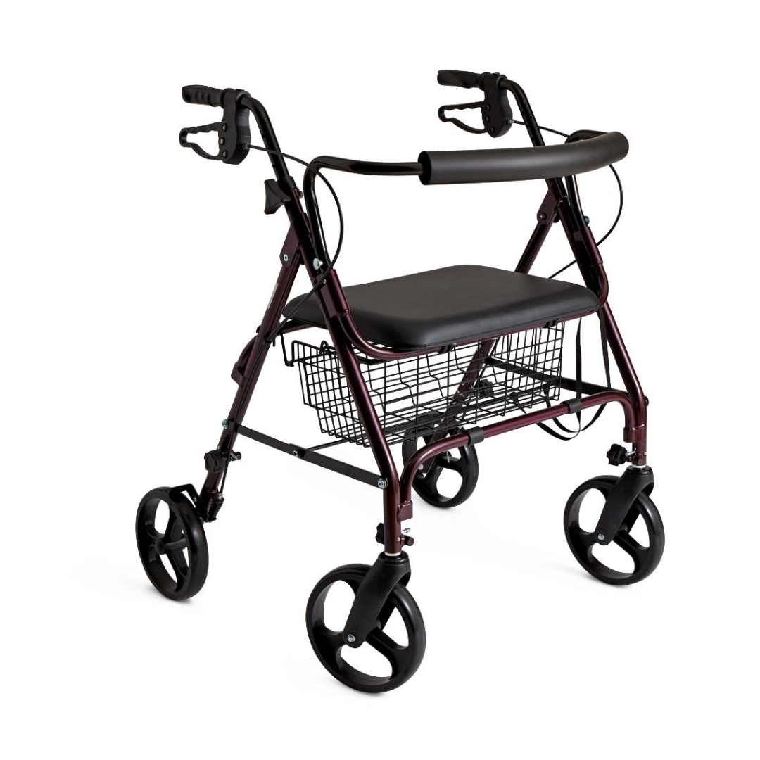 Medline Standard Bariatric Heavy Duty Rollator (MDS86800XW) By Medline