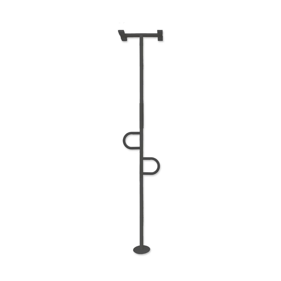 Stander Double Handle Floor to Ceiling Grab Bar Safety Support Pole 8142W By Stander
