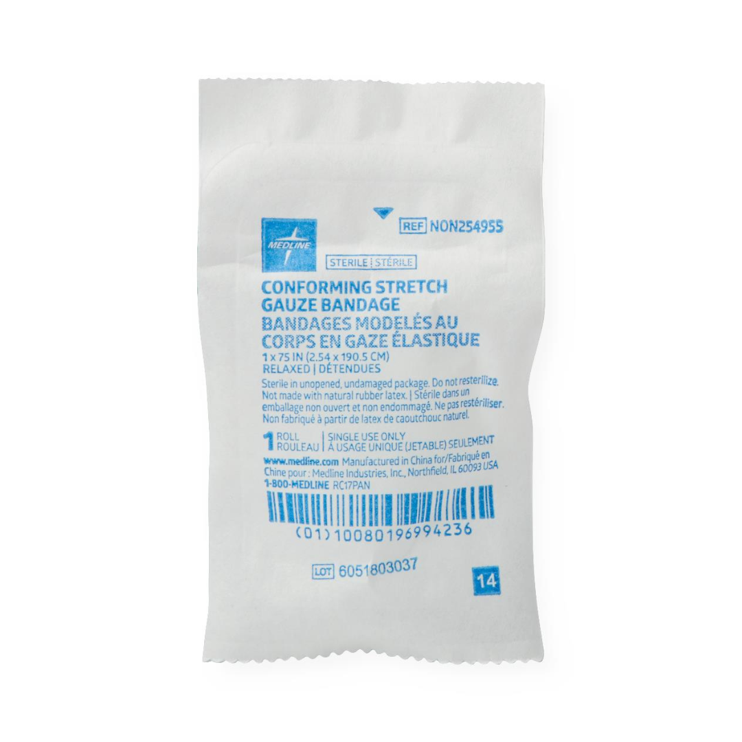 Sterile Conforming Stretch Gauze Bandages By Medline