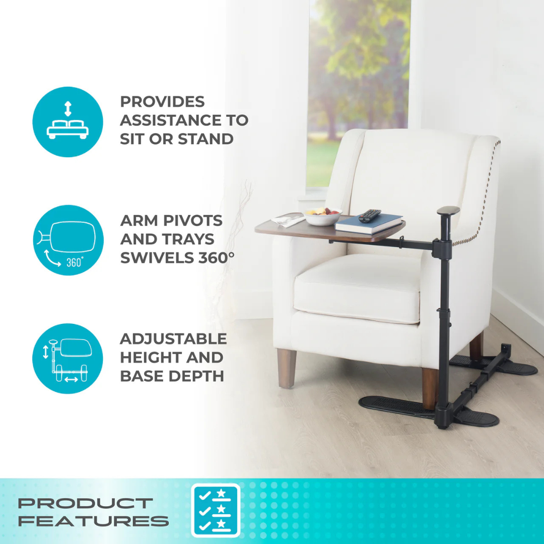 Stander Wonder Tray Plus 2600 by Stander Tray Table with Support Handle