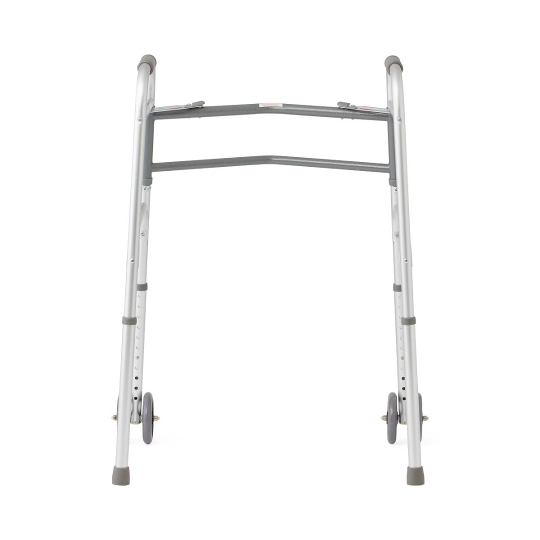 Medline Bariatric 2 Button Folding Walker (MDS86410XWW) By Medline