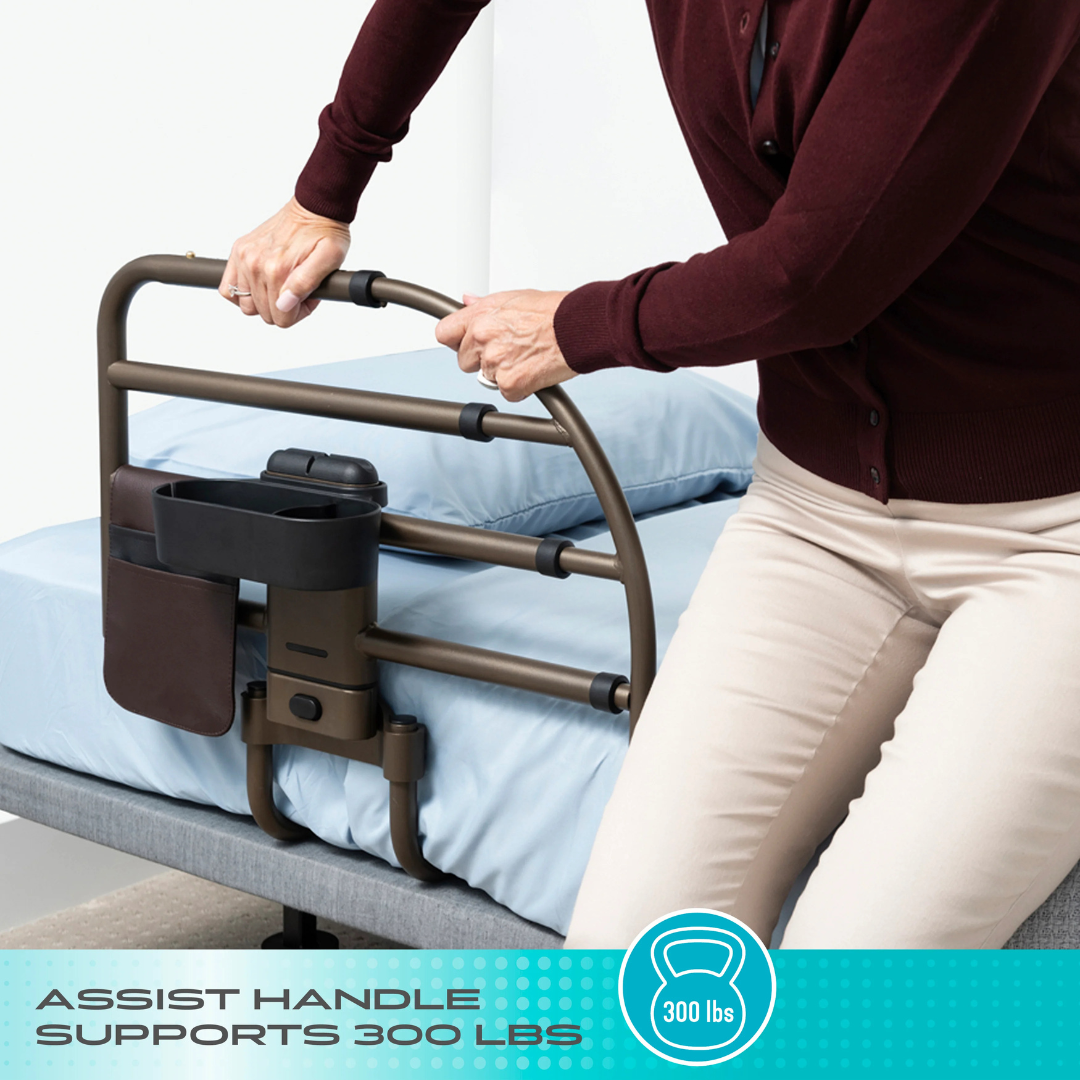 Wonder Click Extendable Bed Rail 7965 for Adjustable Beds by Stander