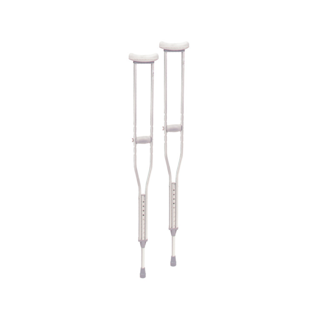 Aluminum Walking Crutches with Underarm Pad & Handgrip (RTL10400) By Drive