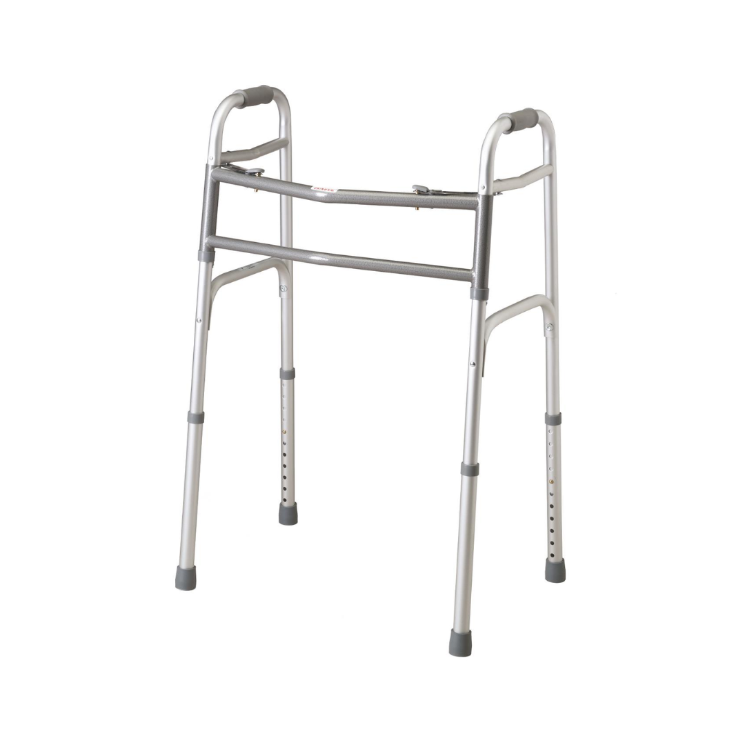 Medline Bariatric 2 Button Folding Walker (MDS86410XW) By Medline