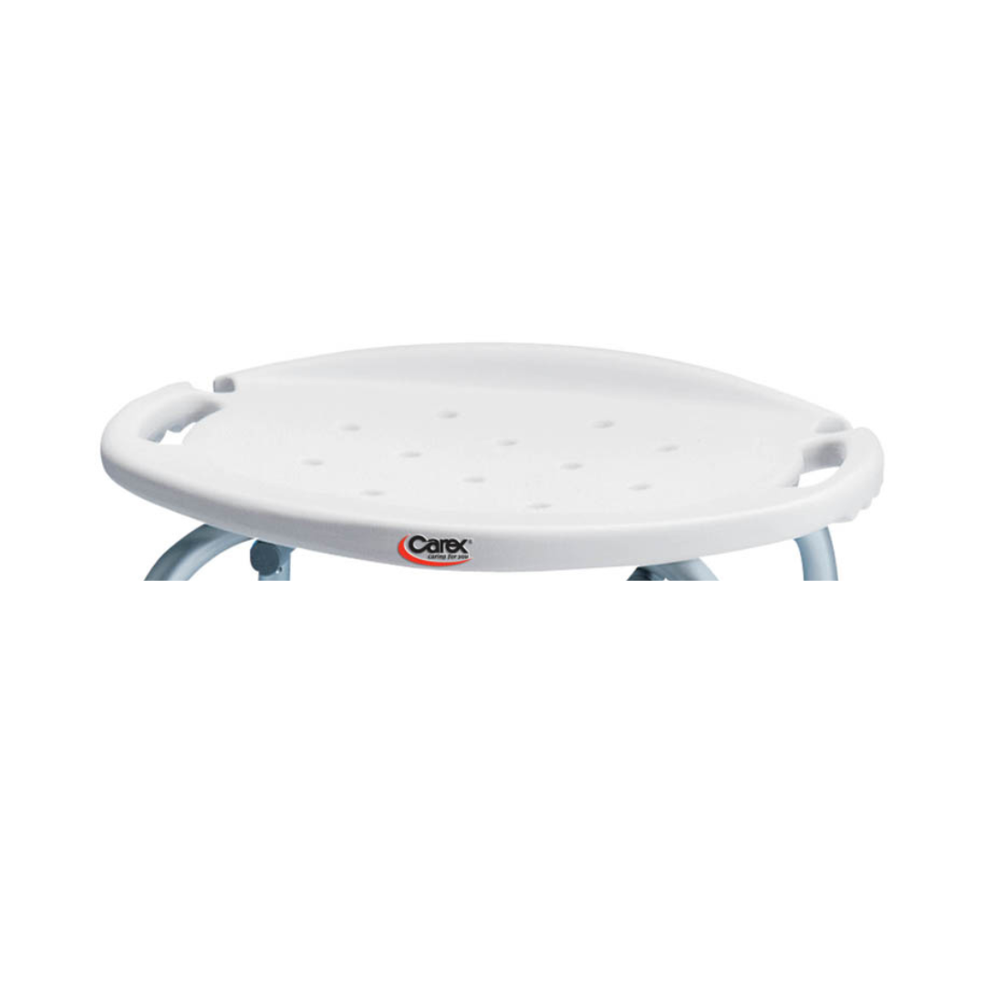 Carex Adjustable Bath & Shower Seat with Handles 300 lb FGB65777 By Compass Health