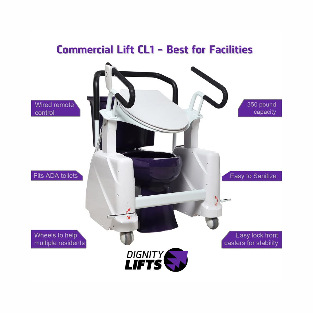 Dignity Lifts Commercial Toilet Lift CL1