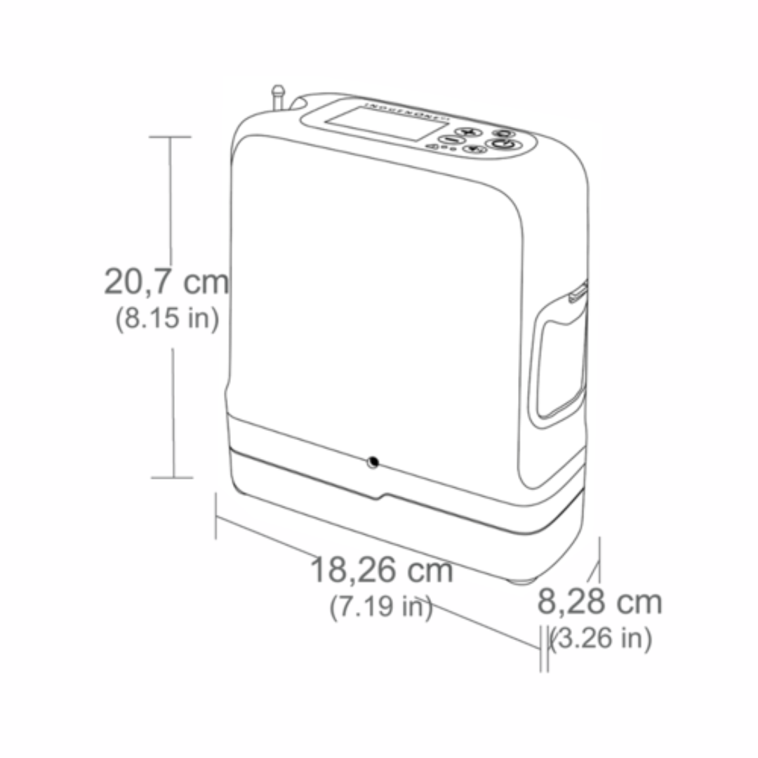Inogen Rove 6 Portable Oxygen Concentrator By Inogen