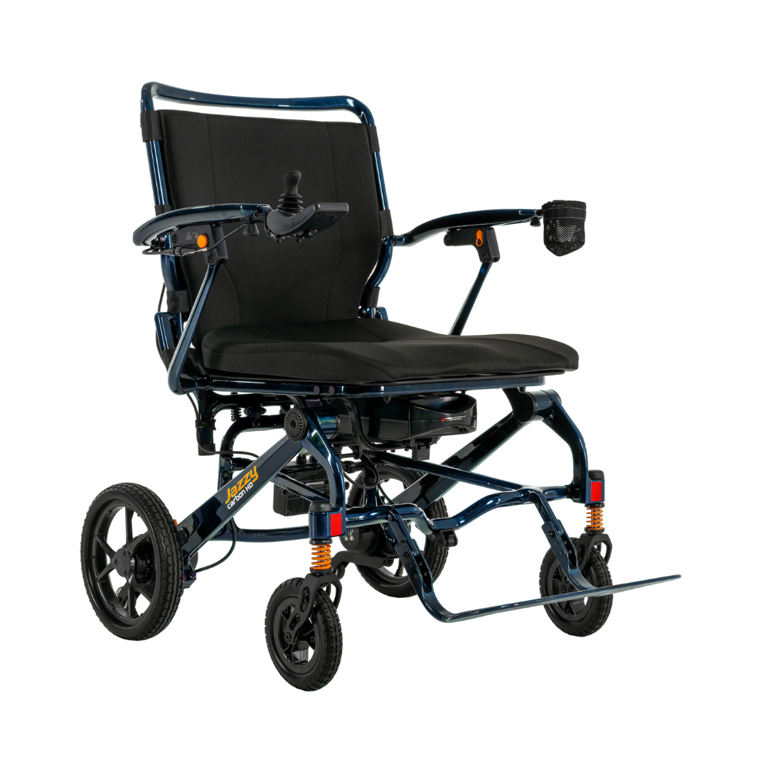 Jazzy Carbon HD Lightweight Folding Power Wheelchair By Pride