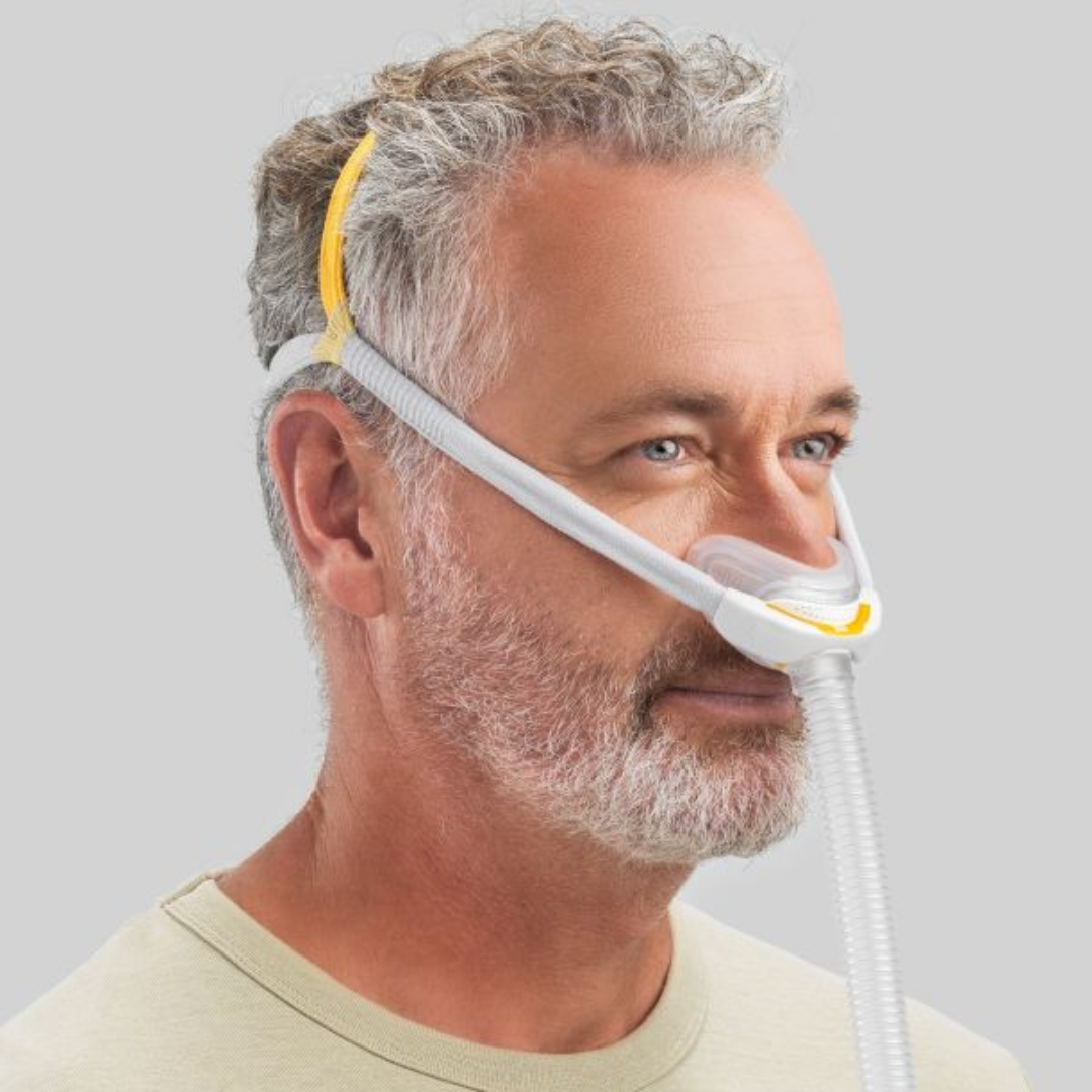 Solo Nasal Mask Fully assembled with headgear By Fisher & Paykel Healthcare