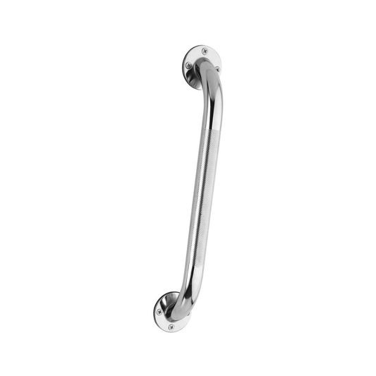 Carex 12-Inch Textured Wall Grab Bar Steel Safety Rail FGB20900 0000 By Compass Health